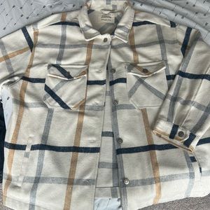 Flannel Print Shirt/Jacket - Ashley by 26 International Outerwear - From Buckle